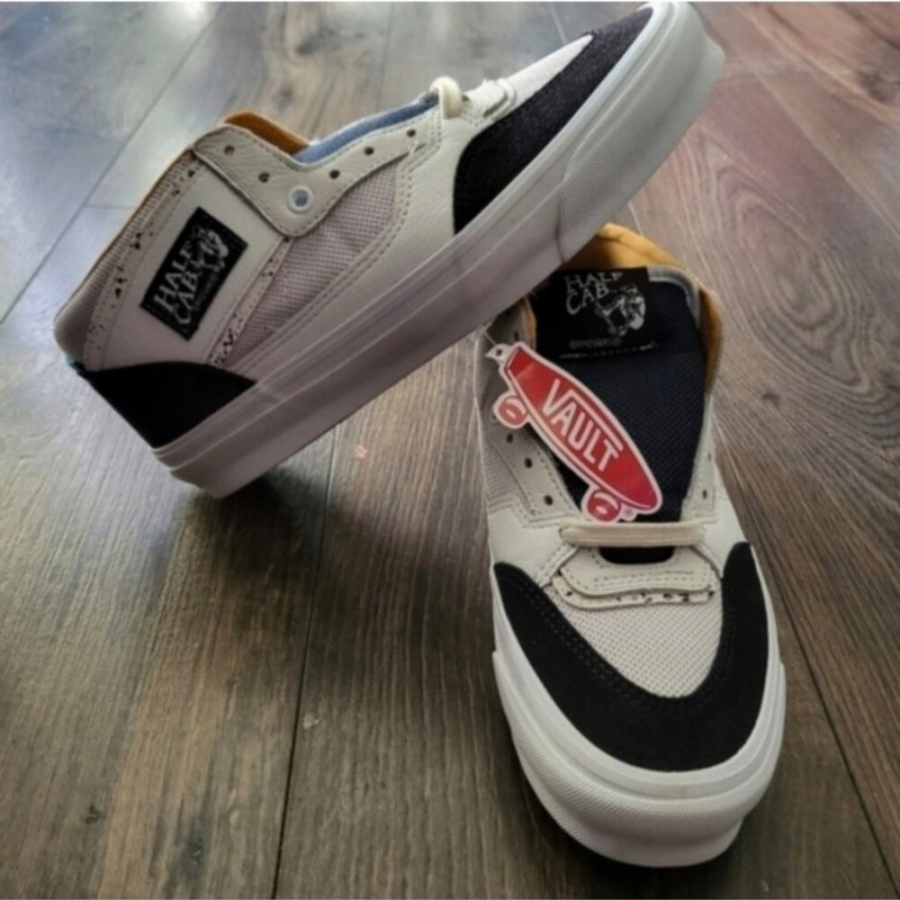 VANS VAULT OG Men 8 HALF CAB UL LX DEVIL'S DETAILS TRUE WHITE 112025 - Picture 10 of 13